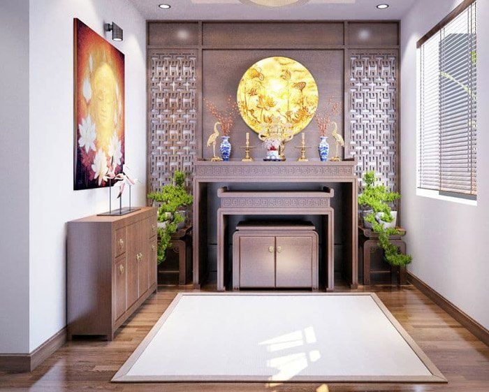 Làm thế nào để sắp xếp Phòng thờ đúng phong thủy